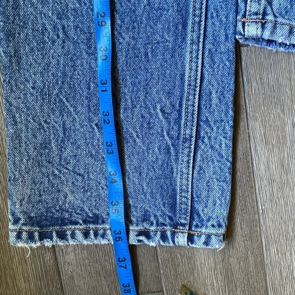 Zara  Button Fly High Rise 5 Pocket Jeans, Size 0